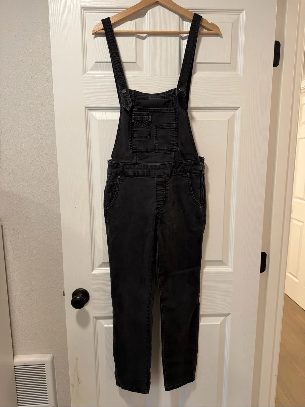 Free People Denim Overalls